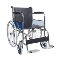 wheel chair chrome steel imported